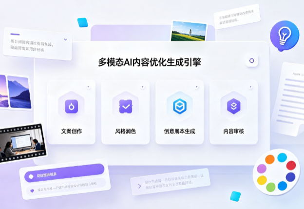 涵江区AI智能内容优化创新 多模态生成技术丰富数字内容创作生态